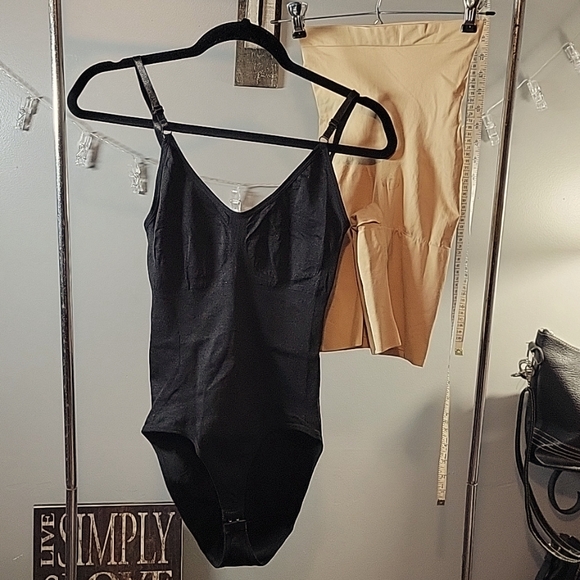 Bodysuit Control top and Control top bottoms NWOT - Picture 1 of 5
